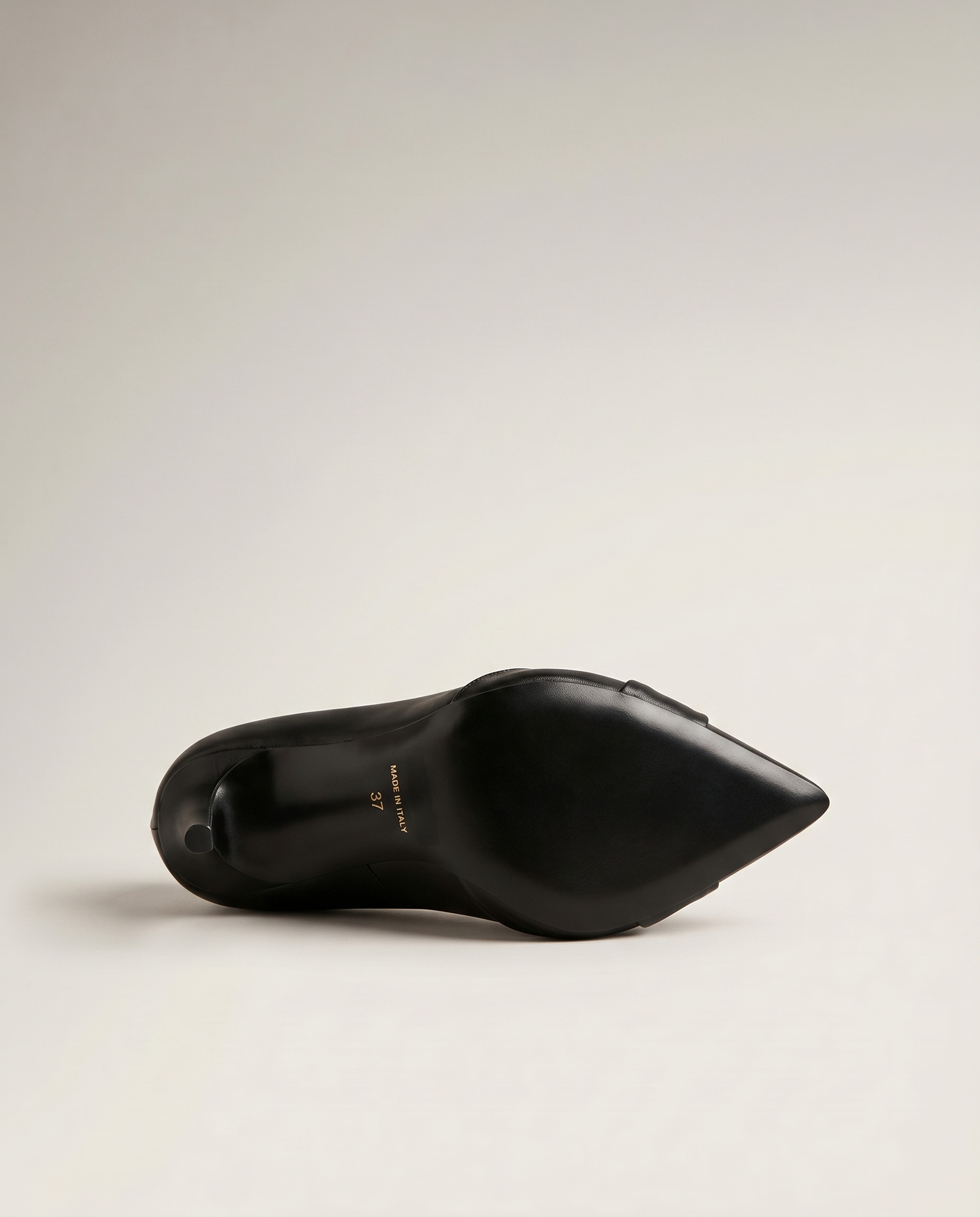 Knotted 75mm Pointed Toe Pump