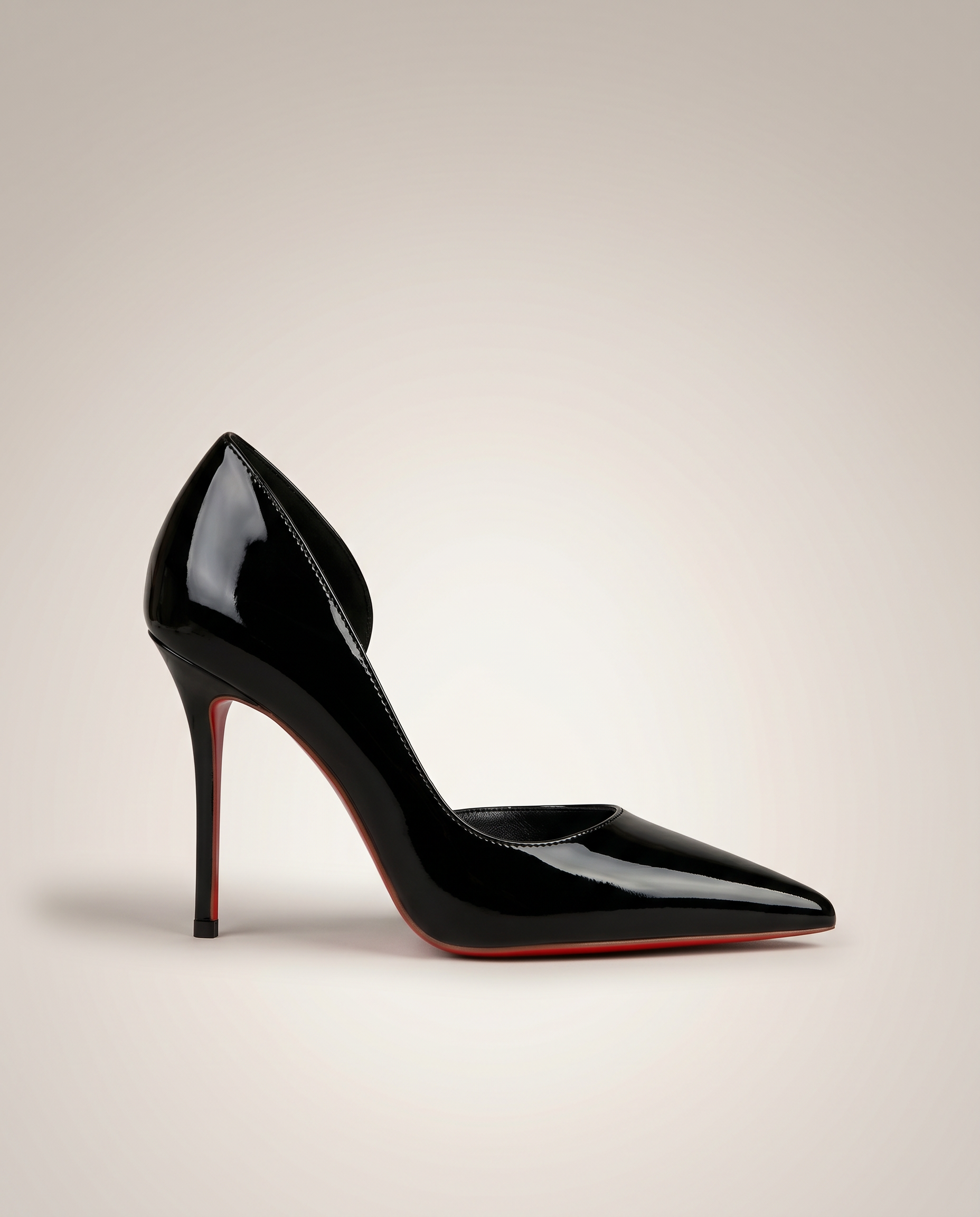 Patent Leather 75mm D’Orsay Pump