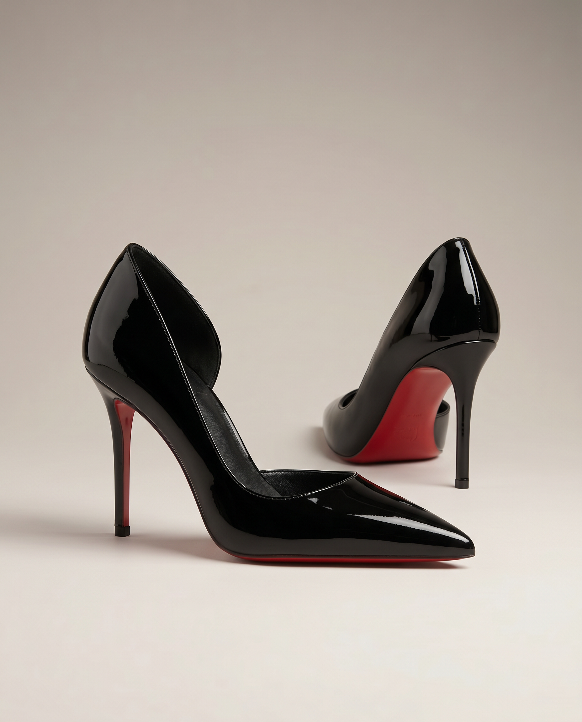 Patent Leather 75mm D’Orsay Pump